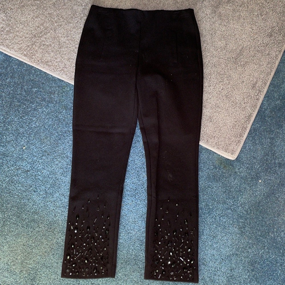 Chico’s bejeweled ankle pant